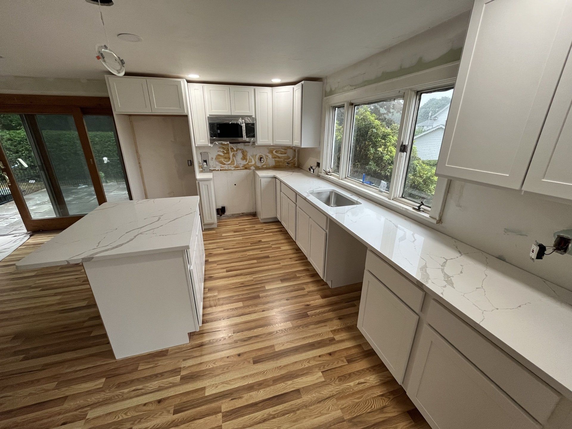 Kitchen countertop installations