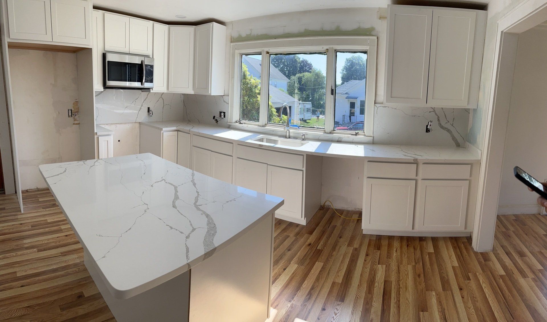 Kitchen countertop fabrication