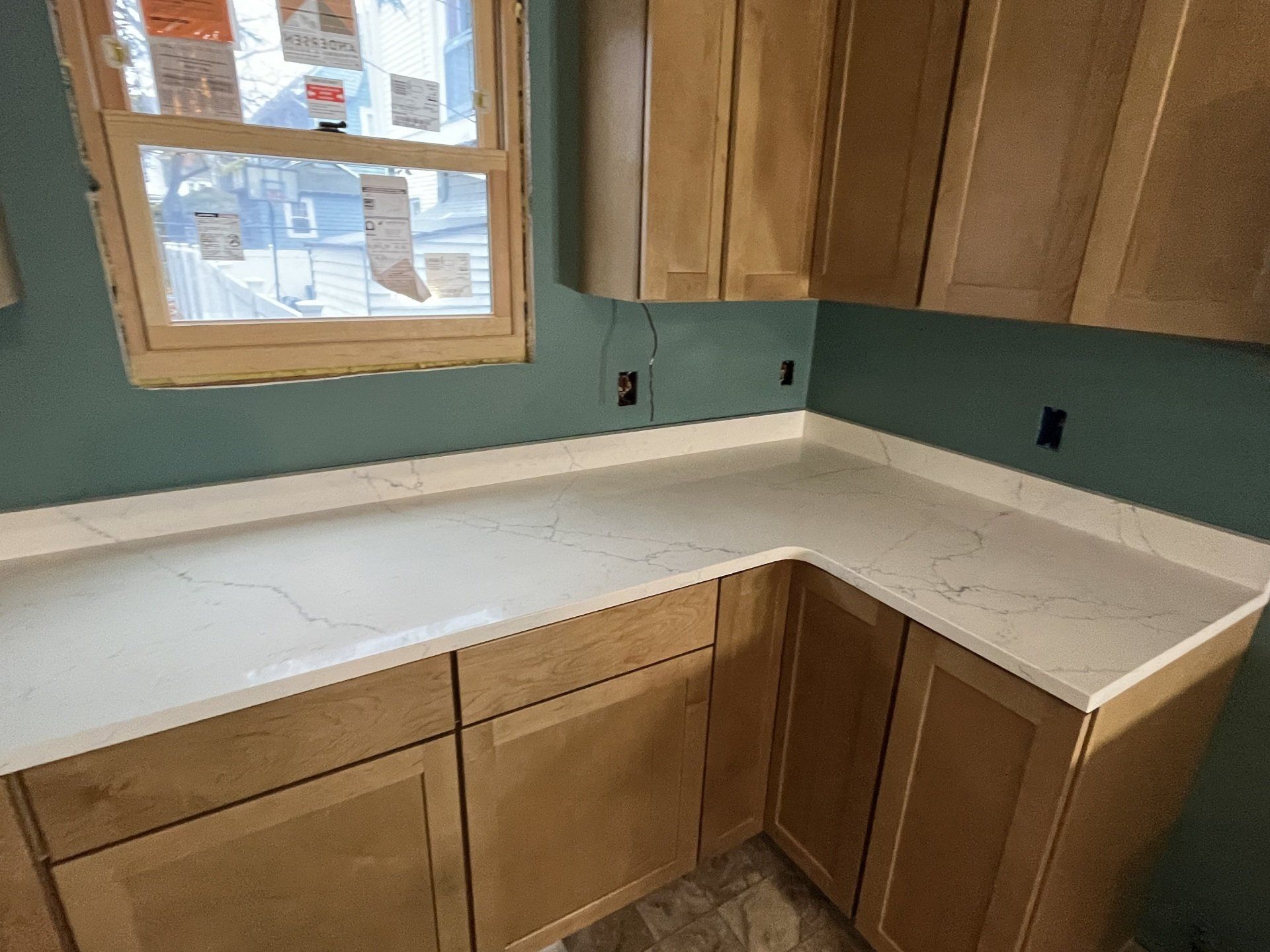 Wooden kitchen cabinets