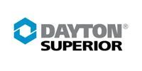 Dayton Superior logo with blue hexagon icon and gray-black text
