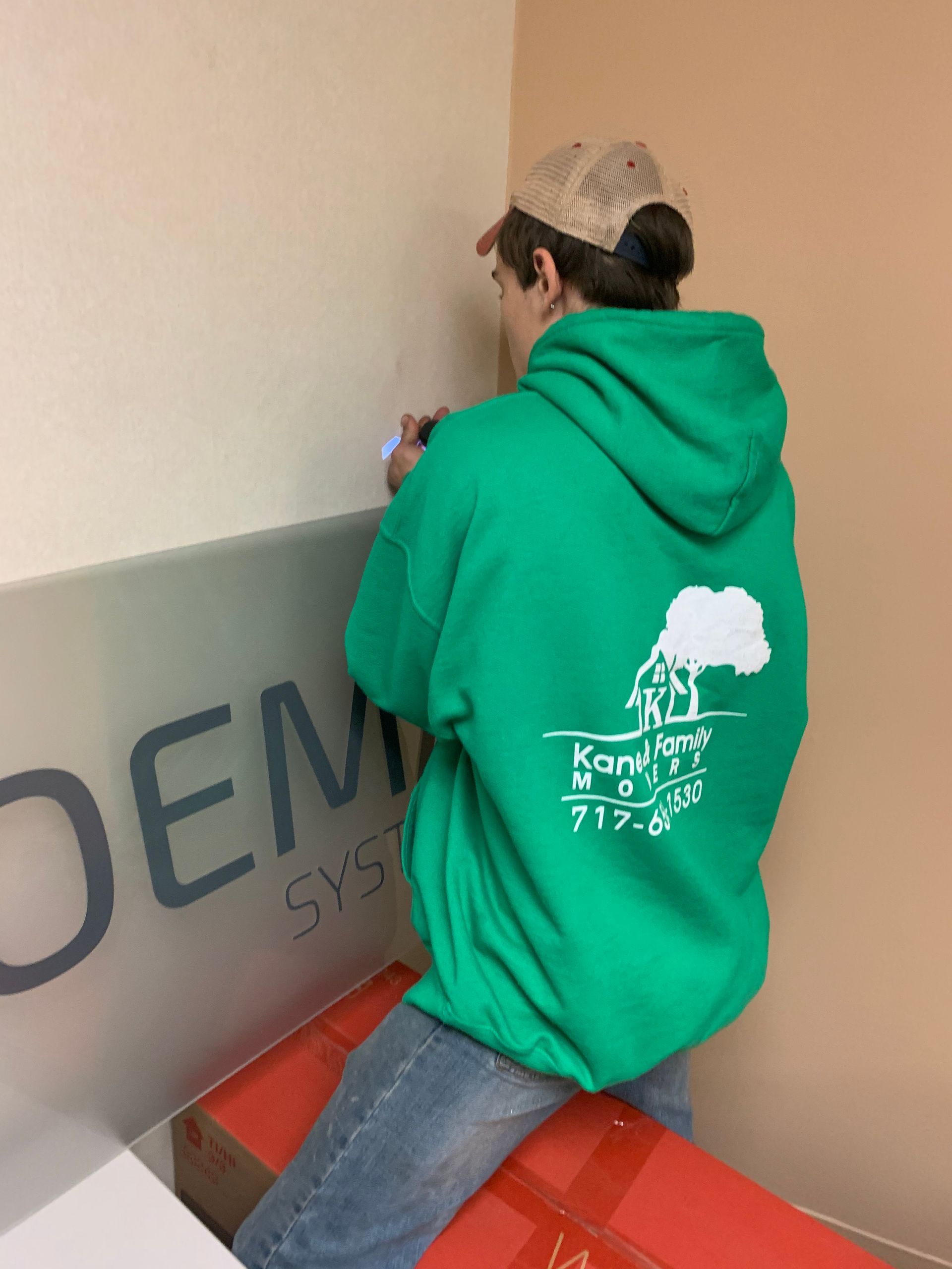 Commercial moving service