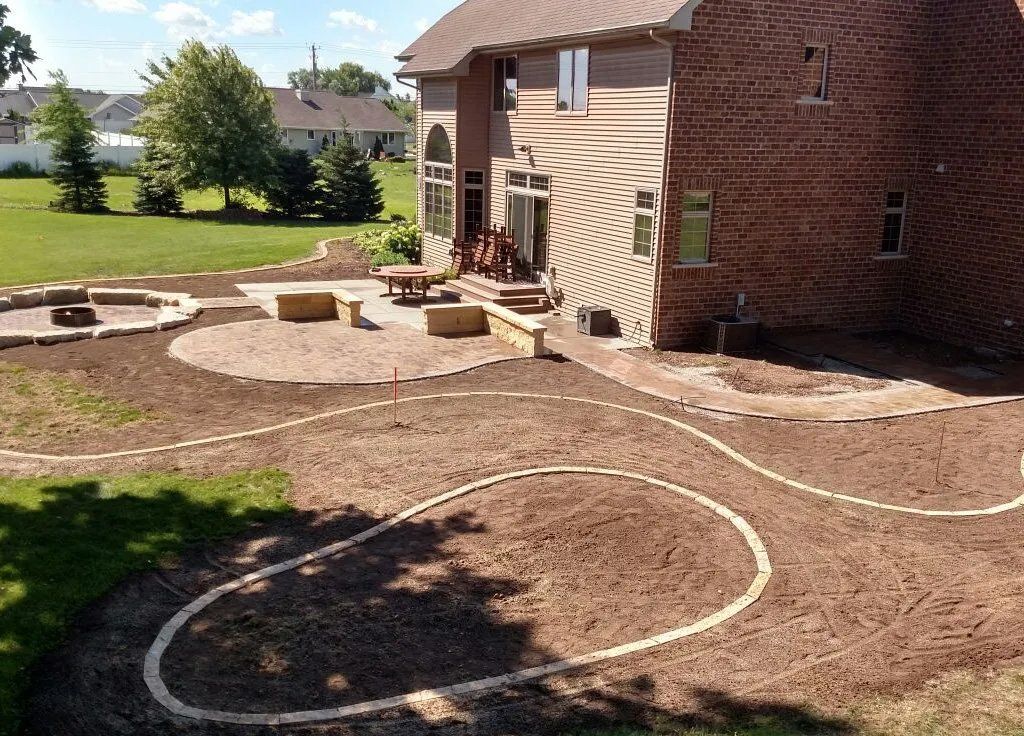 Preparation for lawn installation