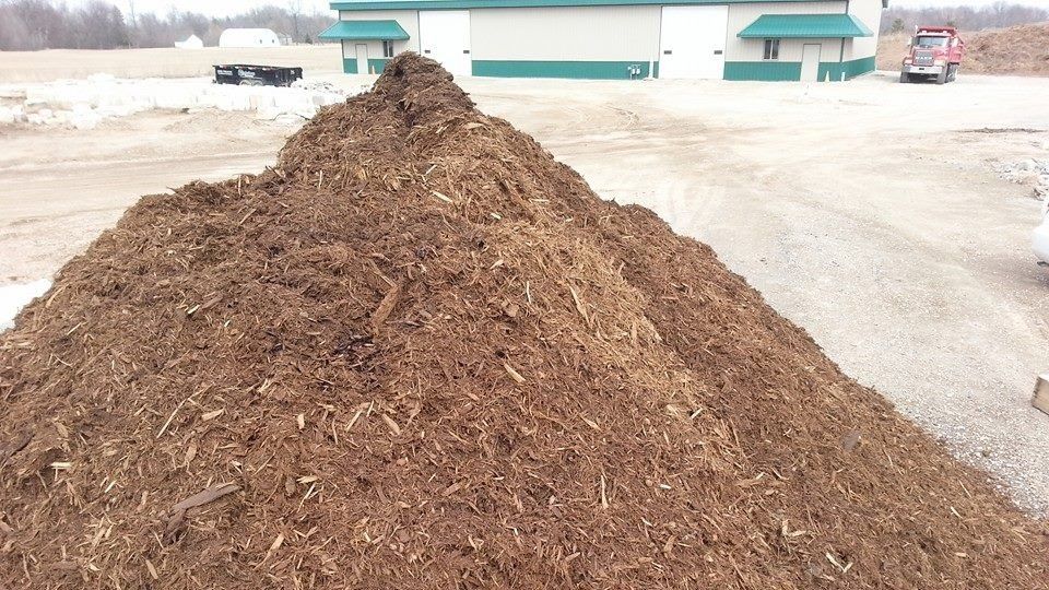 Pile of mulch