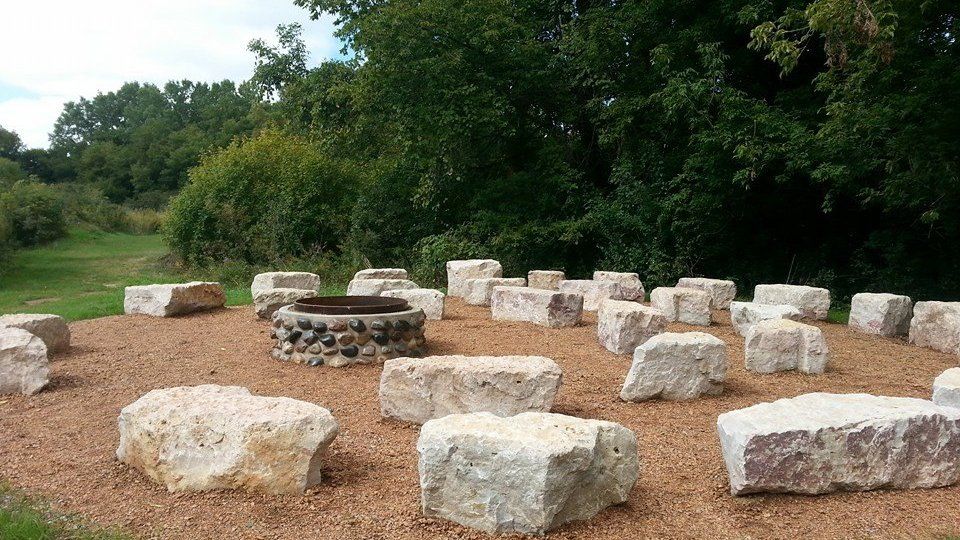 Outdoor teaching area