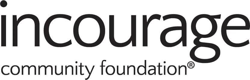 Inourage Community Foundation logo in black text on a white background
