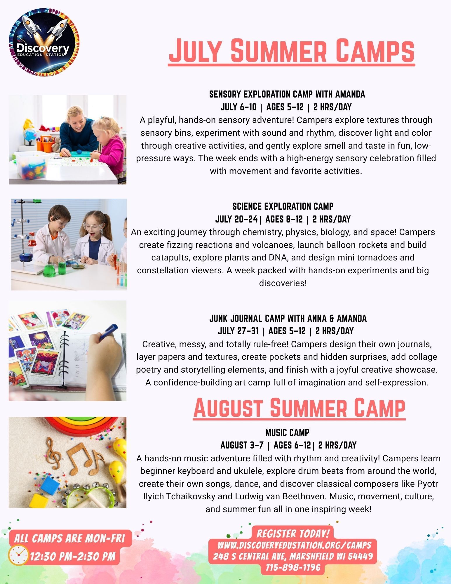 July Summer Camps