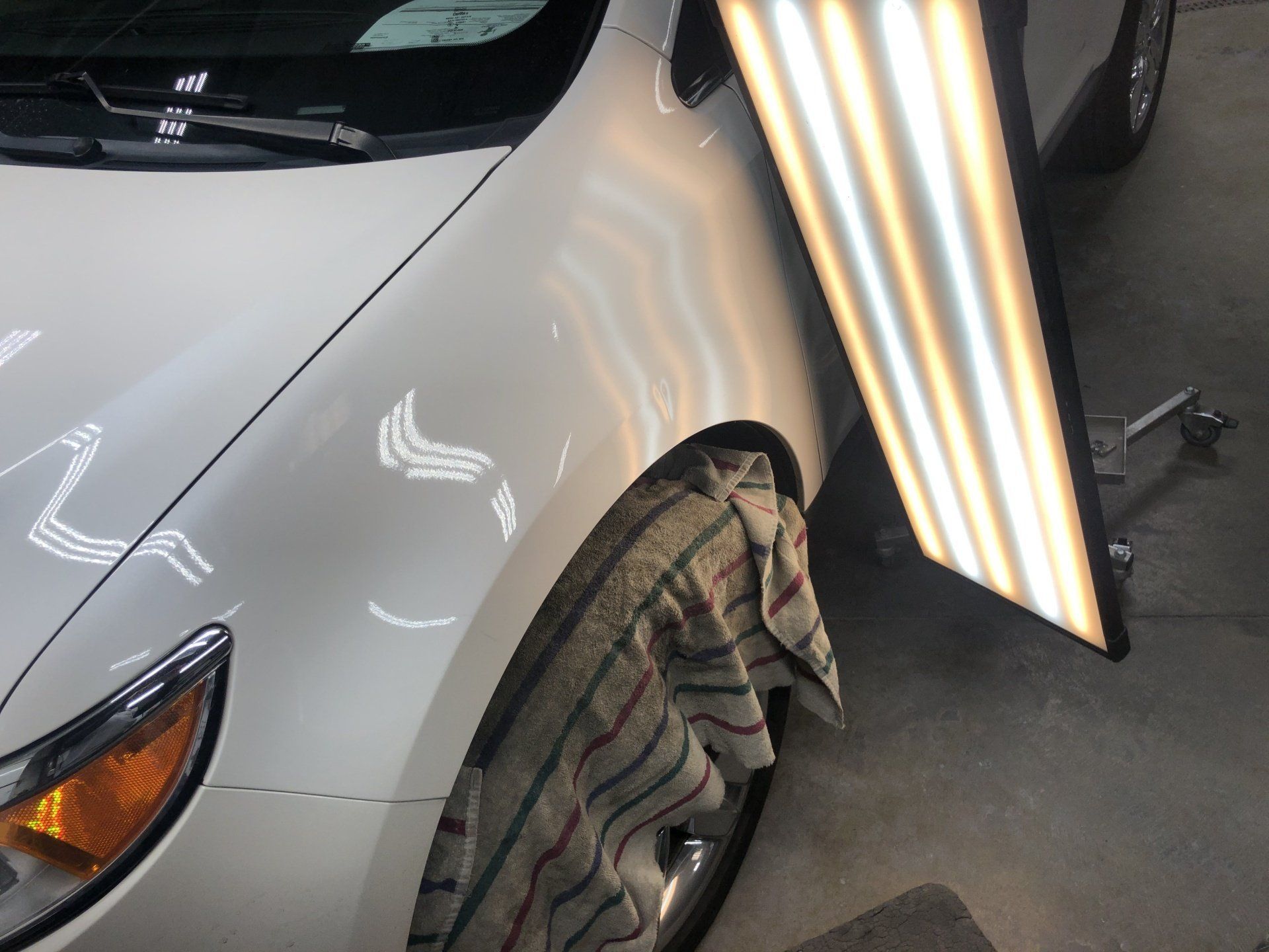 Paintless dent repair
