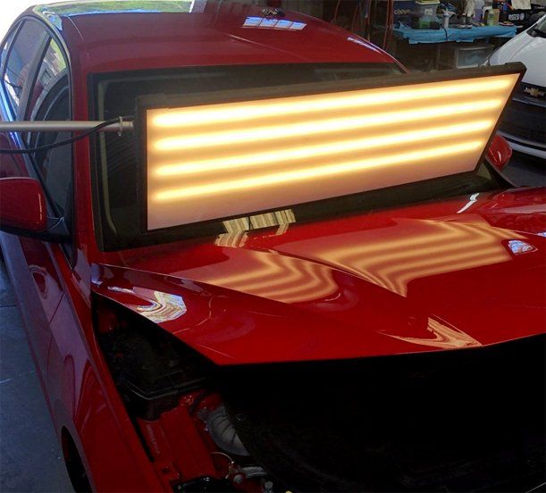 Paintless dent repair