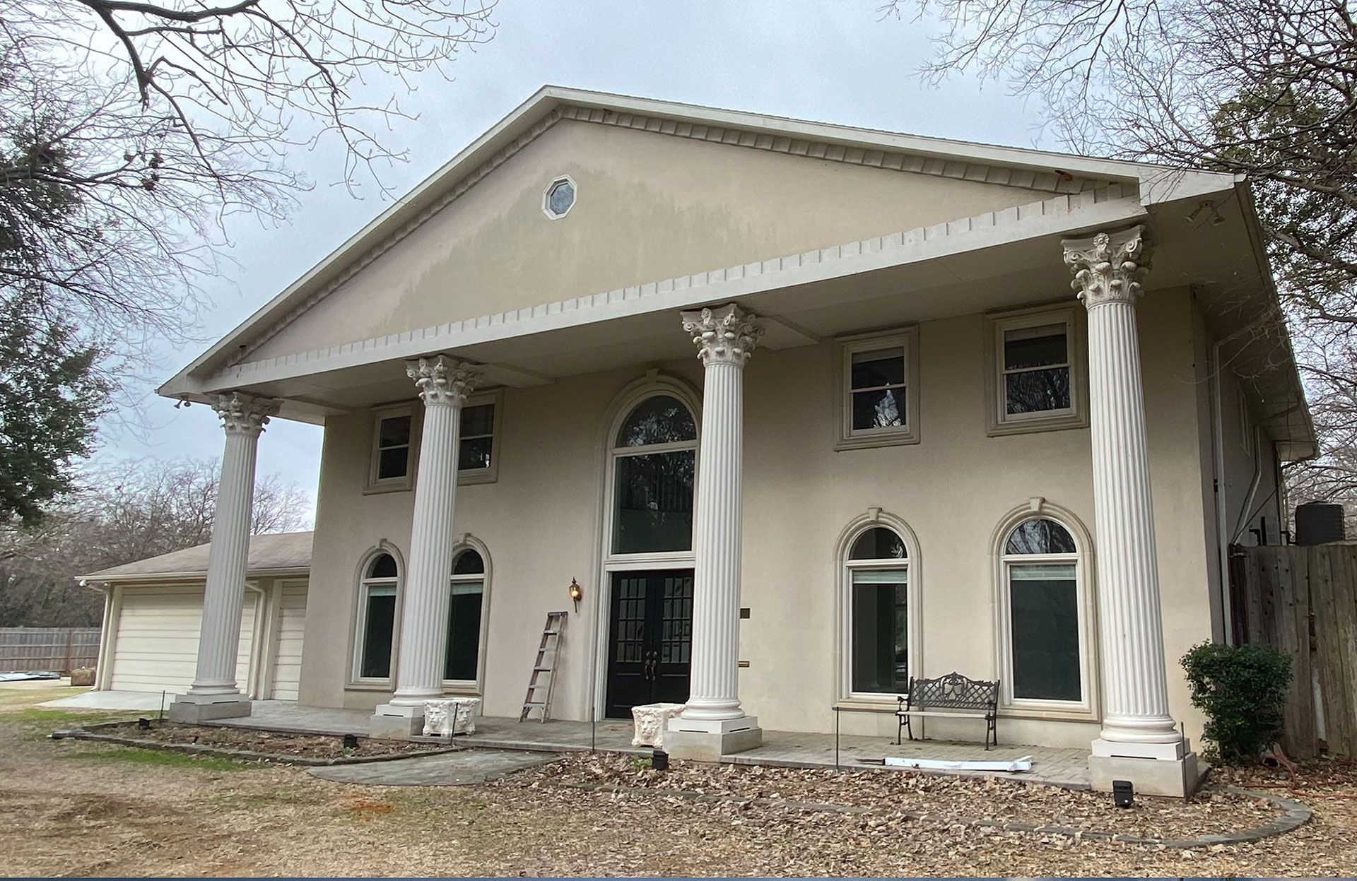 Front elevation - before