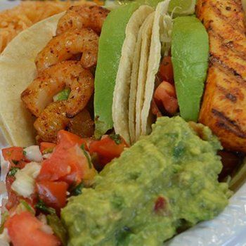 Seafood taco