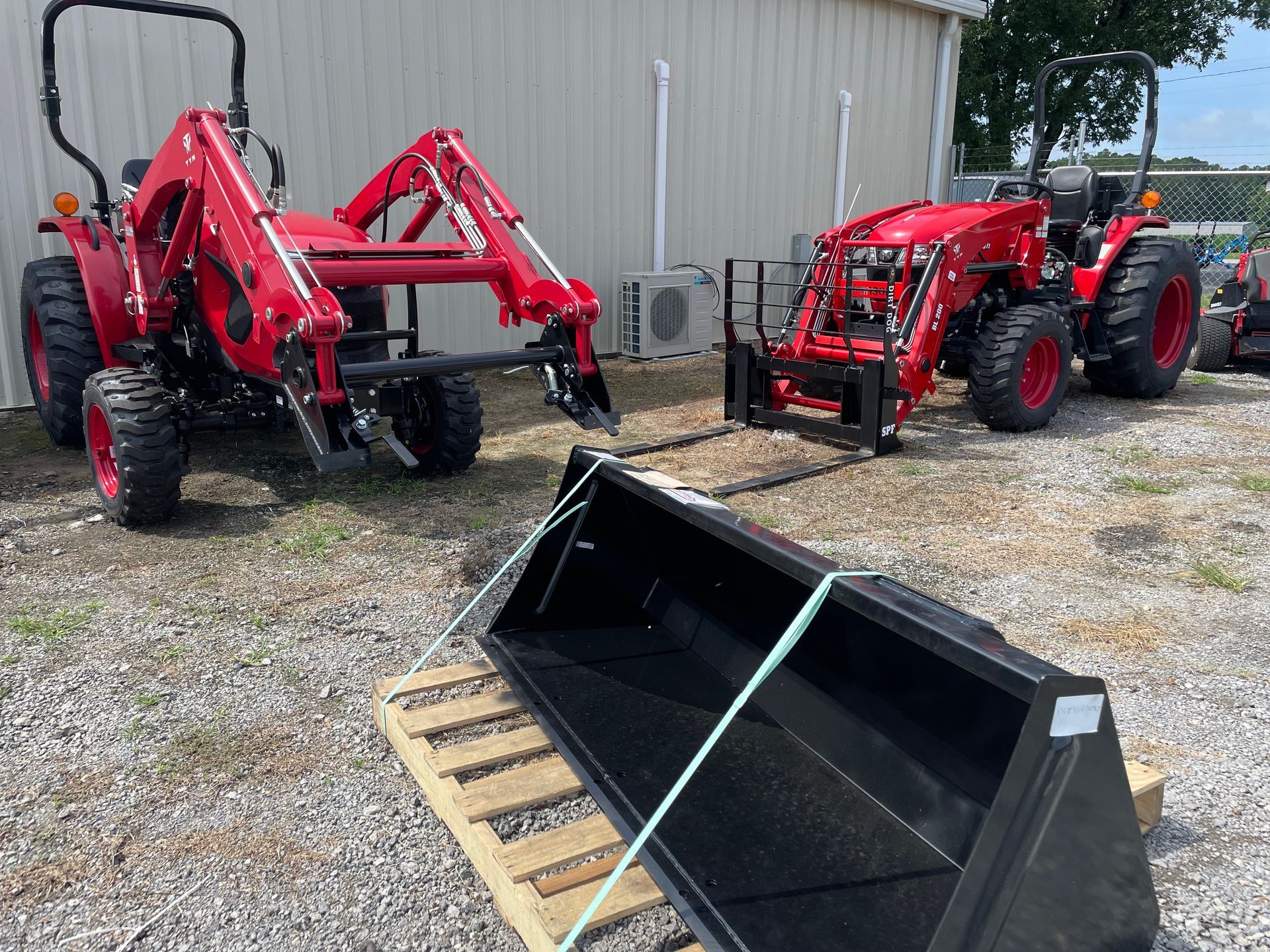 Roger Fowlers TYM Tractor for sale with attachments 