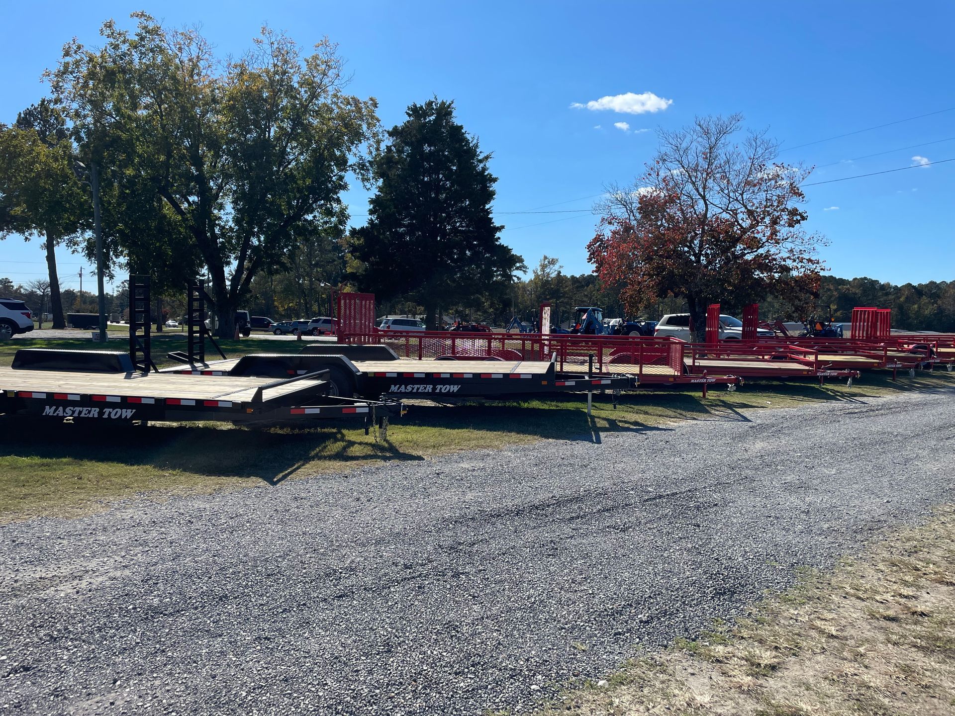 Roger Fowlers sales and service has a huge selection of trailers for sale