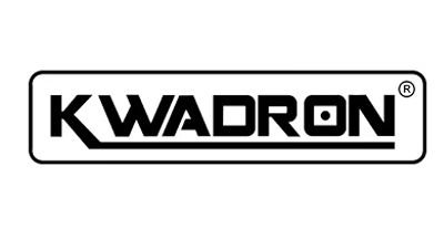 KWADRON logo in a black rectangle. White text on black: