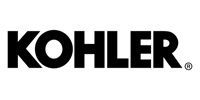 KOHLER logo in bold black letters on a white background