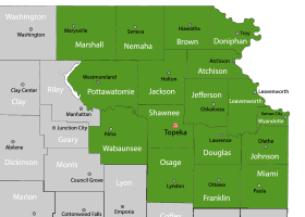 McElhaney Fence Builders Service Area Map