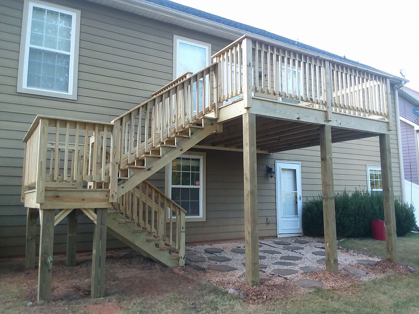 New deck