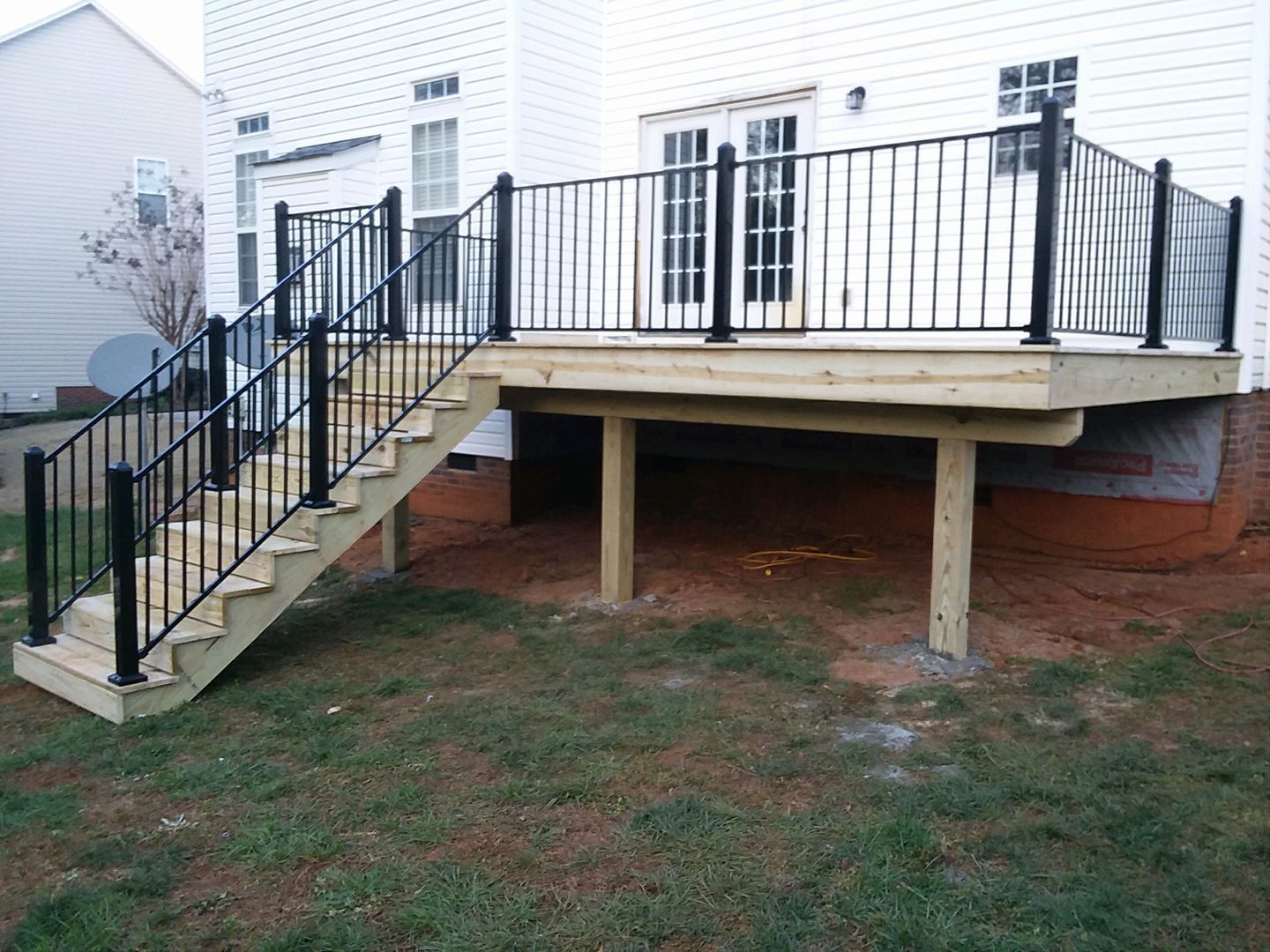 New deck