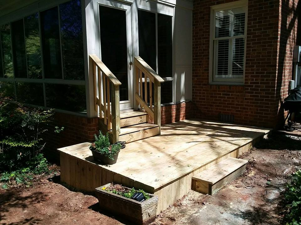 New deck