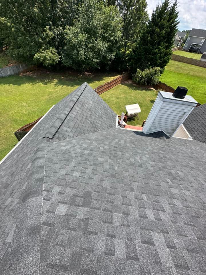 Asphalt roofing