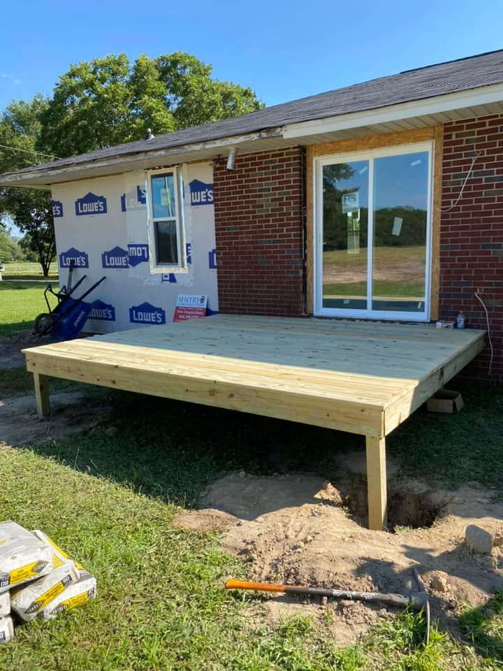 Deck installation