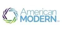 Logo of American Modern with a stylized circular design and blue text.