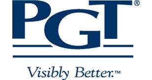 PGT logo with navy blue text: 