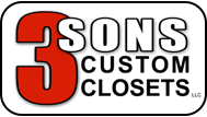 3 Sons Custom Closets LLC Logo