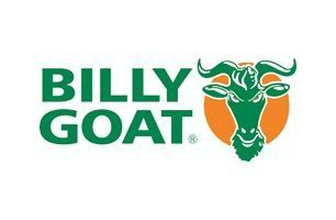 Billy Goat logo: green text and goat head on orange circle.