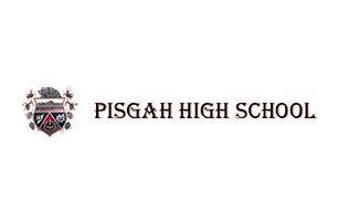 Pisgah High School logo with a crest and text.