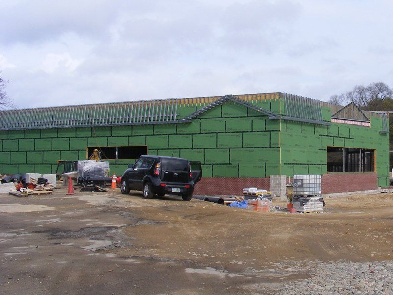 Ongoing building construction