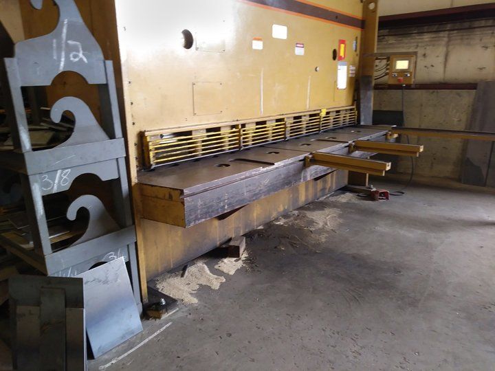 Shear machine for fabrication