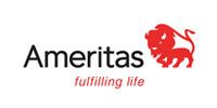 Ameritas logo with red lion icon and the tagline “fulfilling life”