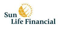 Sun Life Financial logo with a yellow sun icon and teal text on a white background
