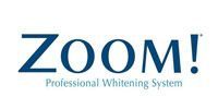 Zoom! Professional Whitening System logo in blue text on a white background