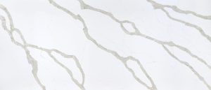 White marble surface with soft gray veining