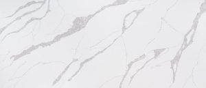 White marble surface with subtle gray veining, suitable as a background texture