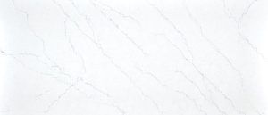 White marble-like surface with faint gray veining