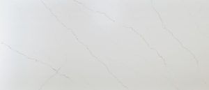 White surface with faint diagonal gray cracks or scratches.