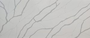 Light gray marble surface with subtle white veining