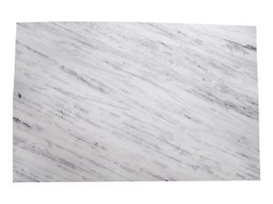 Light gray marble surface with subtle diagonal veining