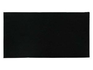 Solid black rectangle on a white background