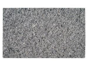 Close-up of gray speckled stone or concrete texture