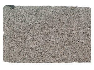 Gray speckled textured stone surface rectangle