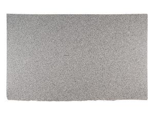 Gray textured surface on a plain background