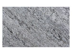 Gray speckled stone or concrete surface with a rough, textured finish
