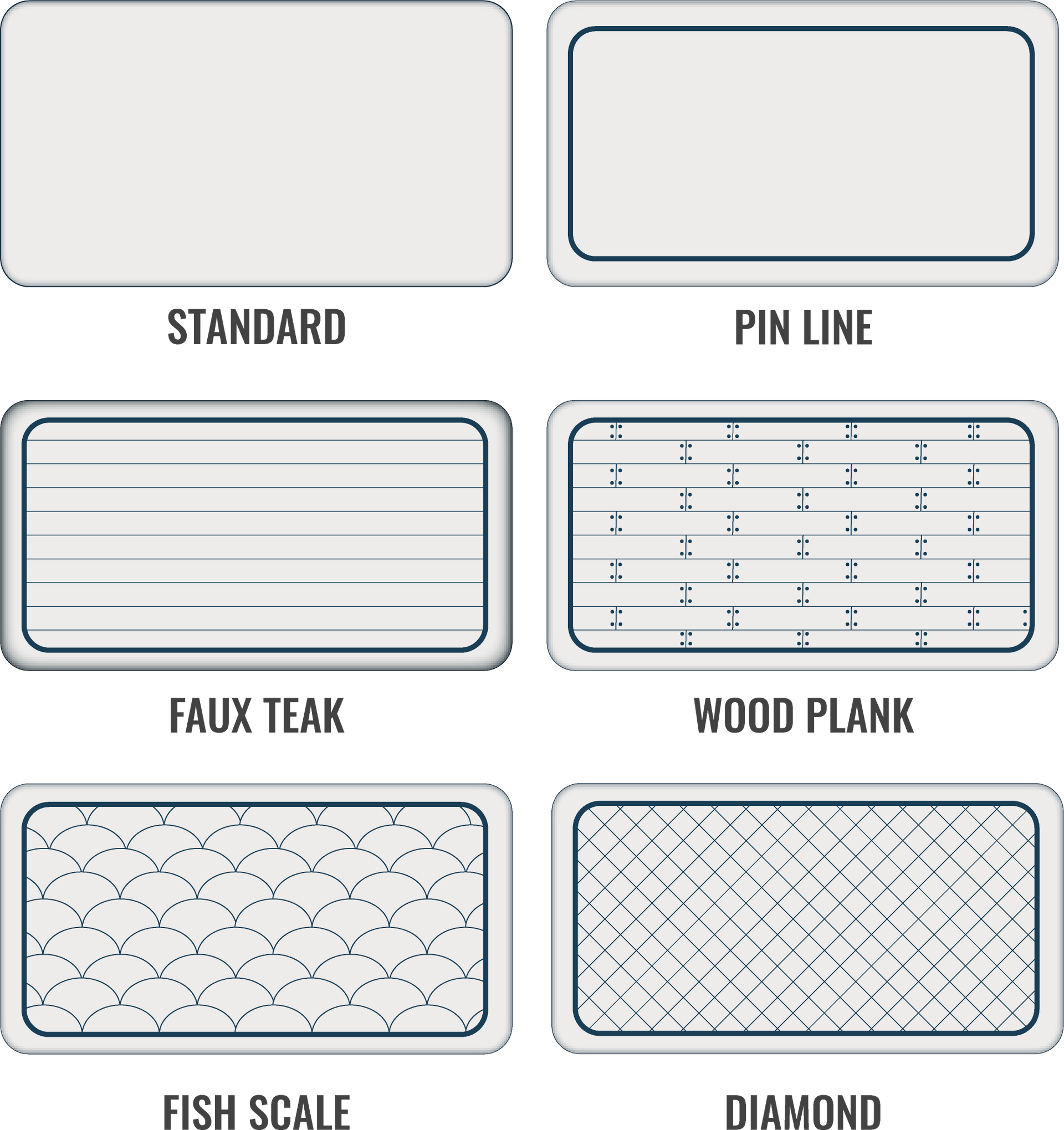 Designs and Color Options