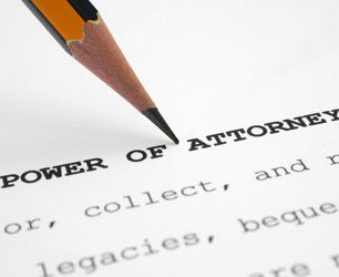 Power of attorney document