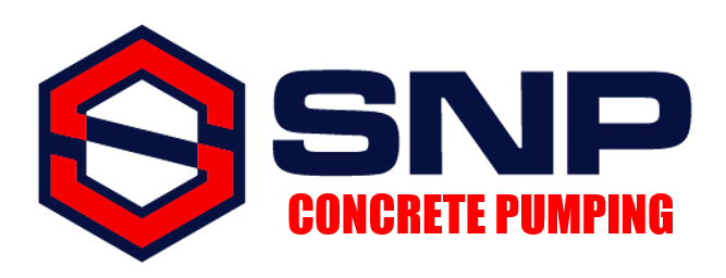 SNP Concrete Pumping - logo