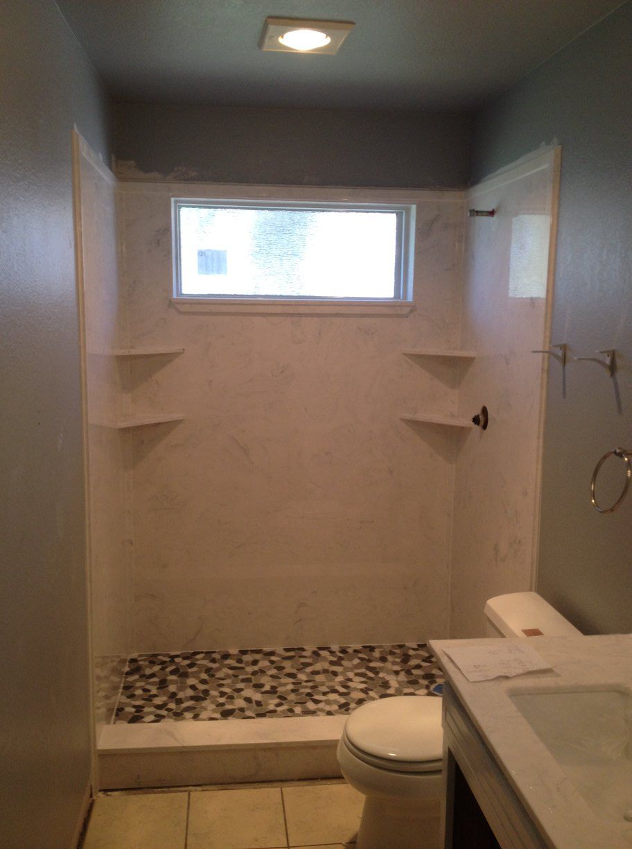 Amarillo Marble Bathroom Remodel Amarillo, TX