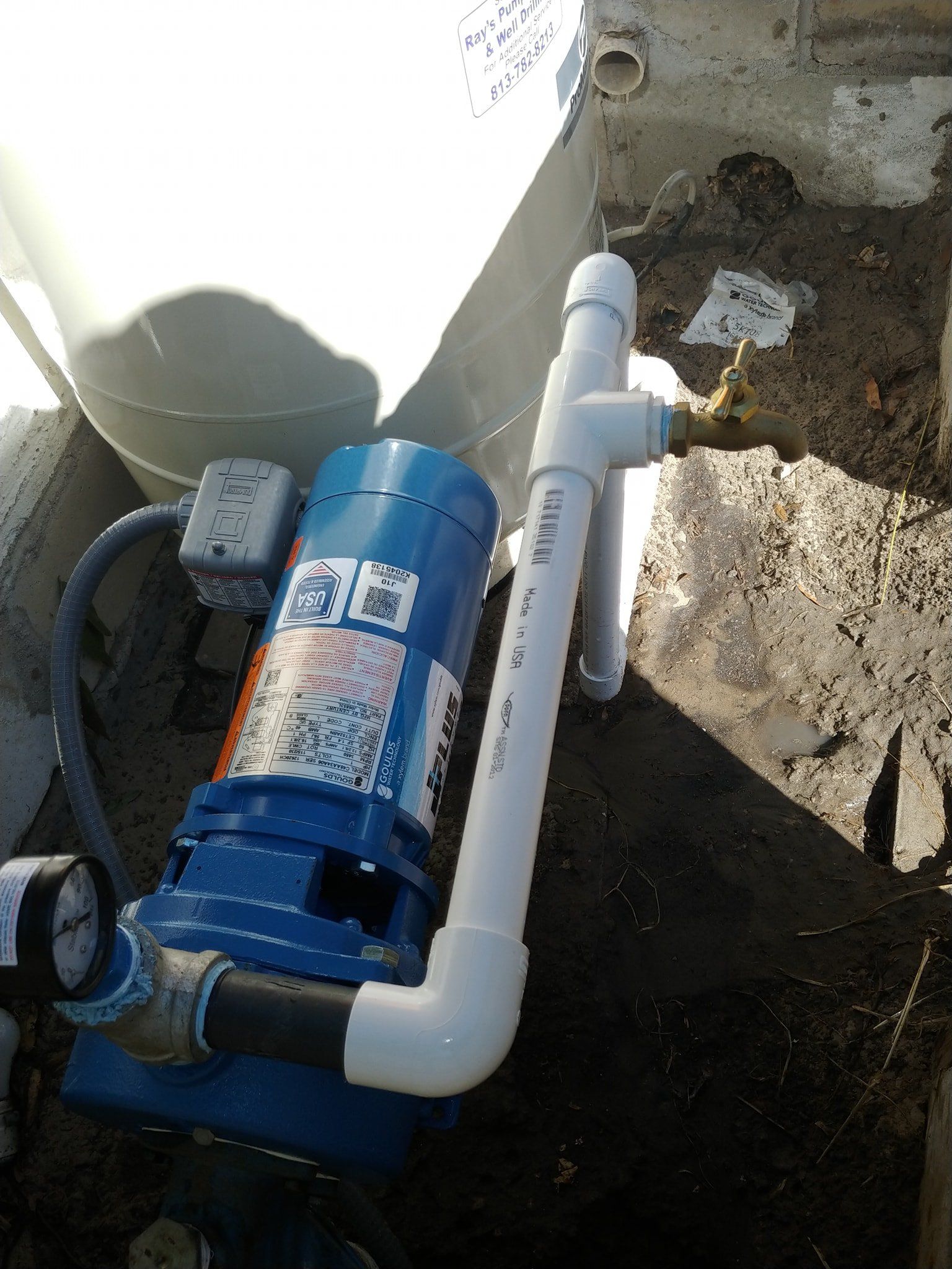 Pump service & well drilling